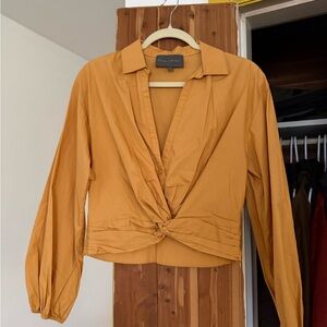 Sunday in Brooklyn Anthropologie Blouse - amber